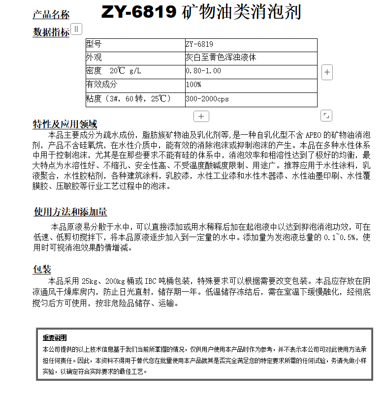 ZY-6819（替代WBA） 矿物油类消泡剂.png